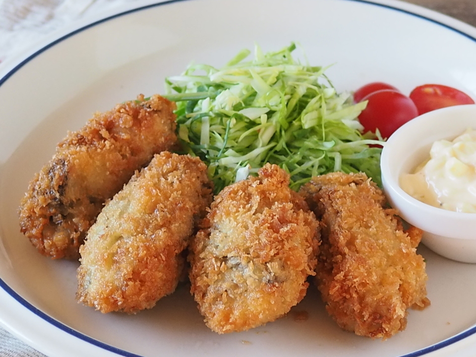かきフライ　タルタルソース