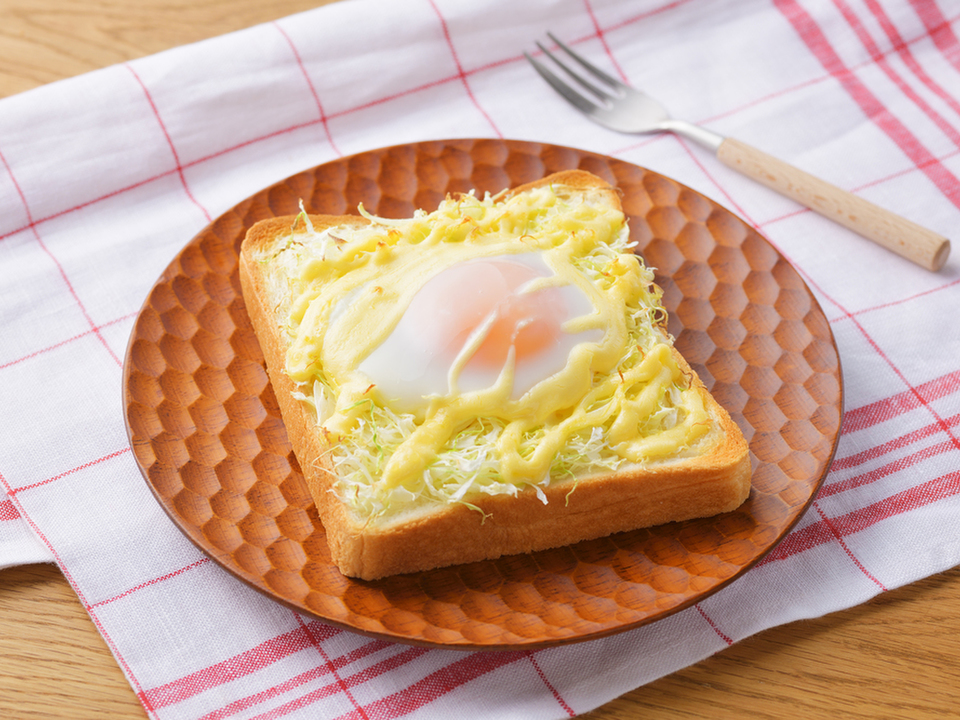 巣ごもりトースト