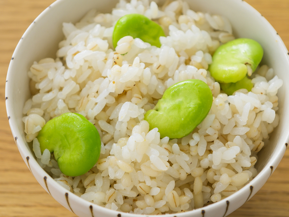 そら豆ご飯