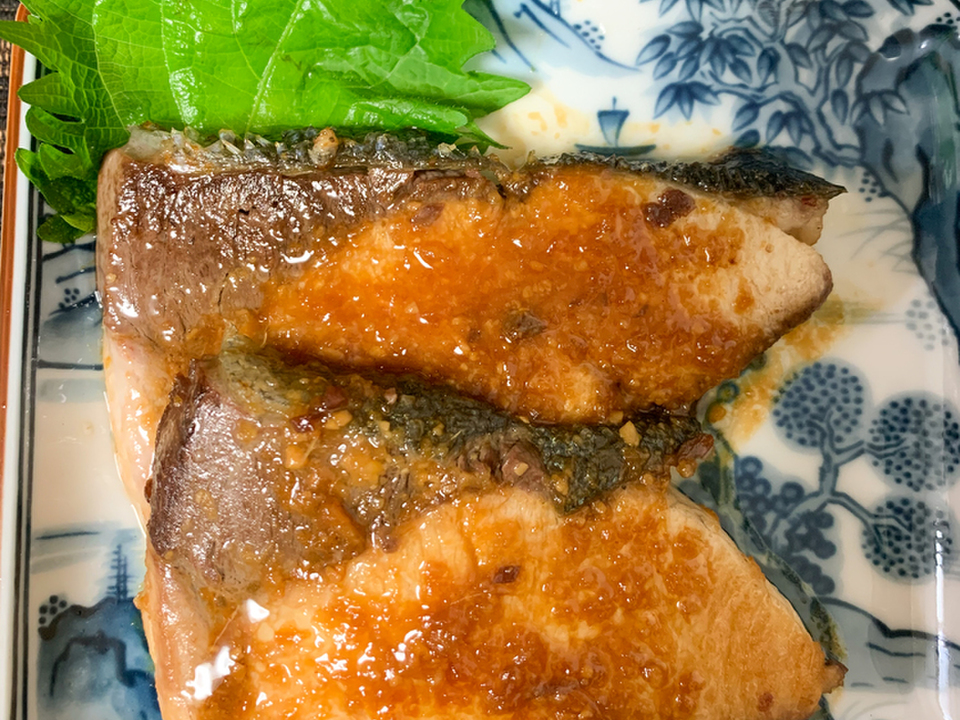 ぶりの味噌生姜焼き