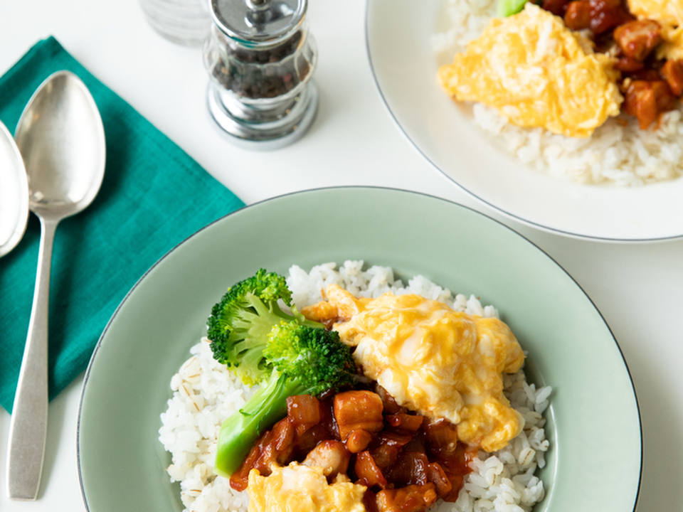 混ぜ混ぜオムライス