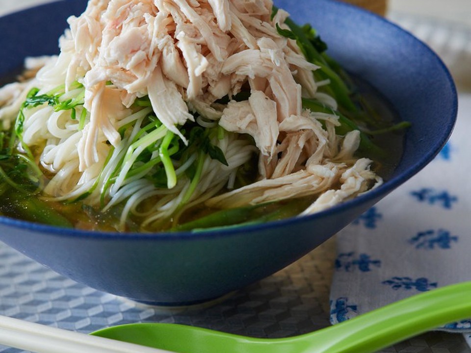 ゆで鶏スープ麺