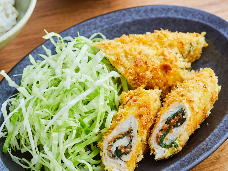 揚げない 梅じそチキンカツ