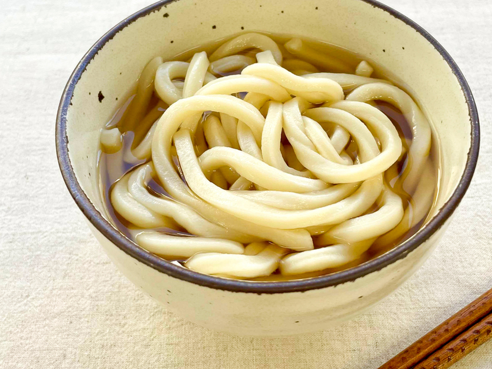 だしが香る かけうどん
