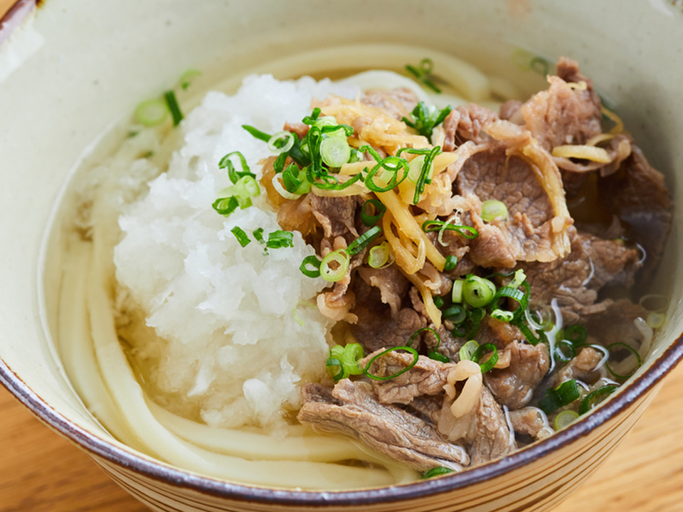 ぶっかけ肉おろしうどん