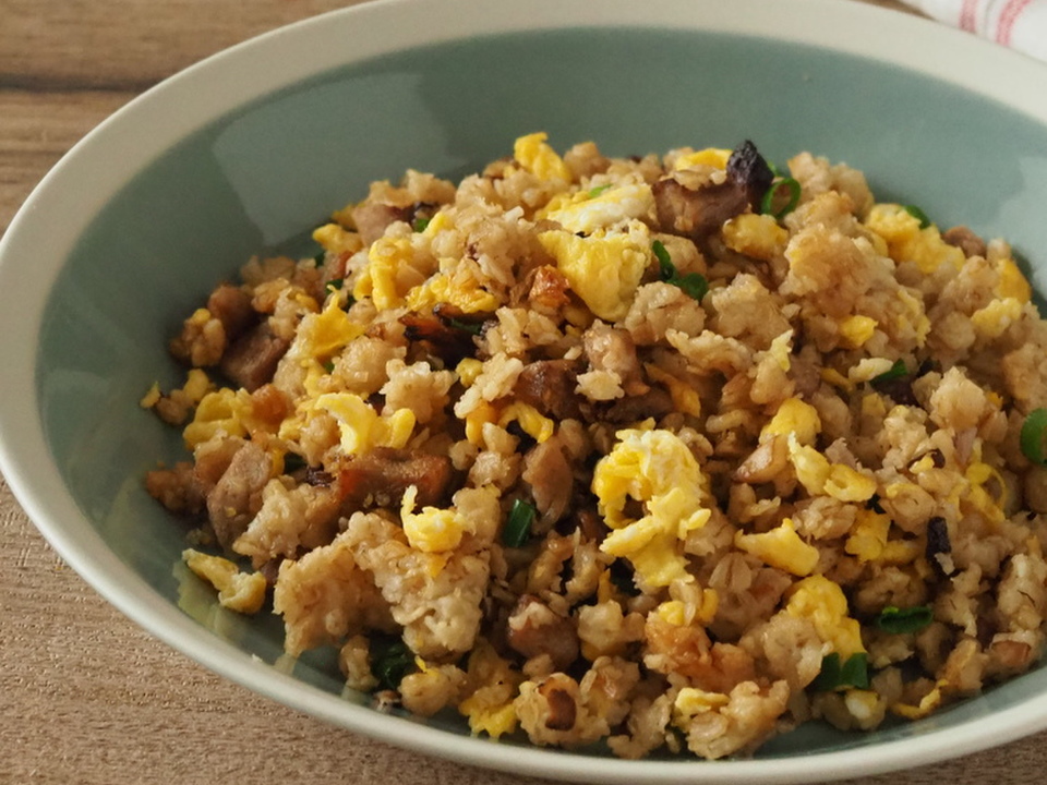 オートミールチャーハン