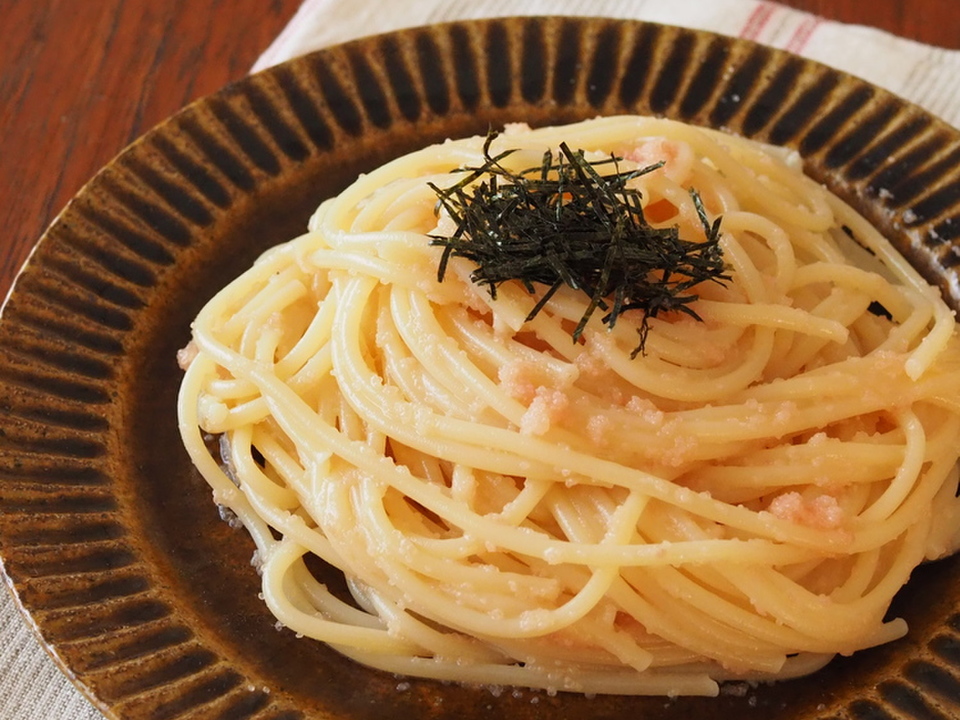 簡単 たらこスパゲティ