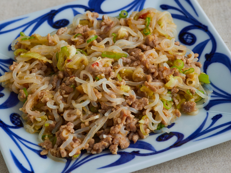 ご飯がすすむ　麻婆しらたき