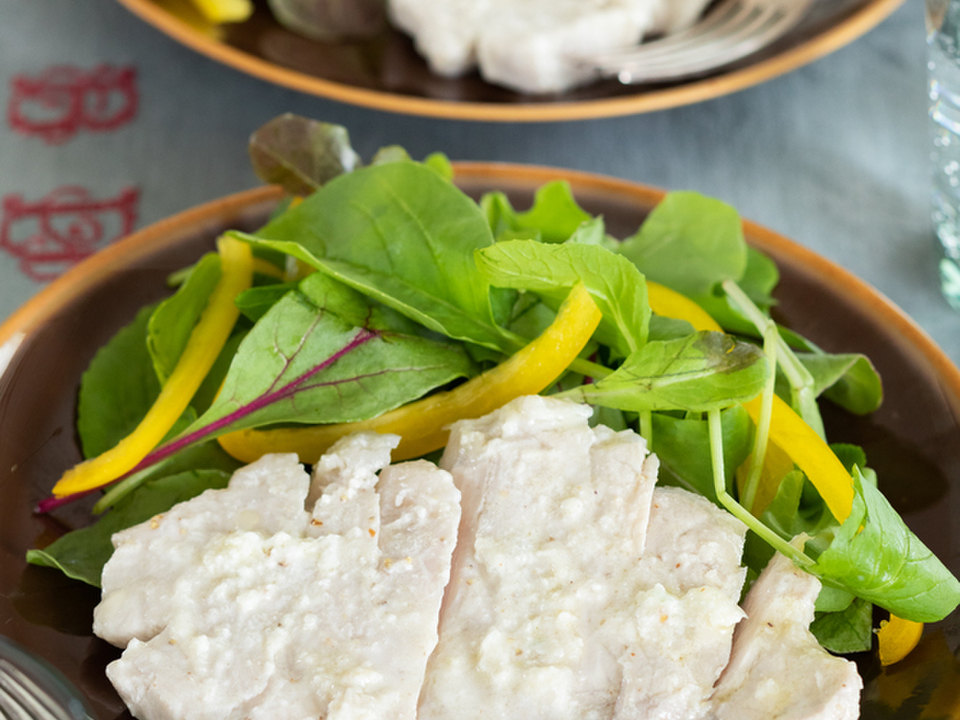 電子レンジで しっとりサラダポーク