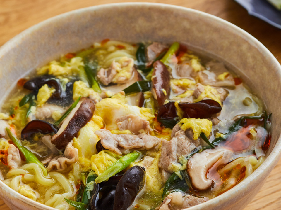 酢でさっぱり 酸辣湯麺