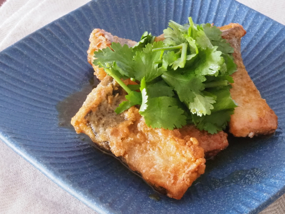 さばのこんがり焼き エスニック風