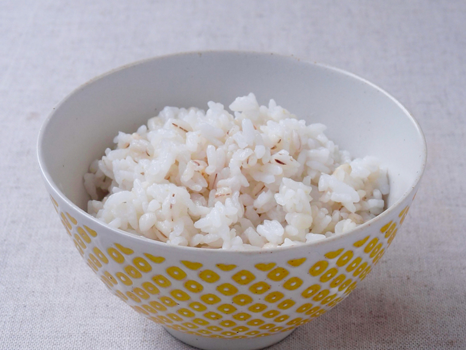 麦ご飯（押麦３割）の炊き方