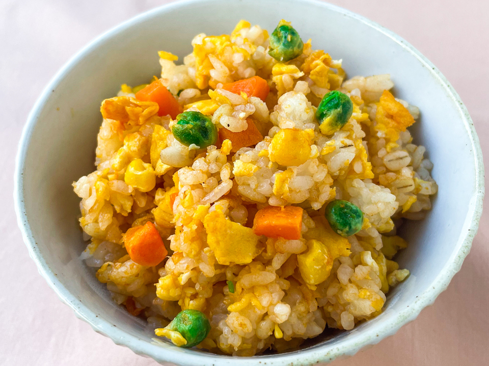 オムライス風混ぜご飯