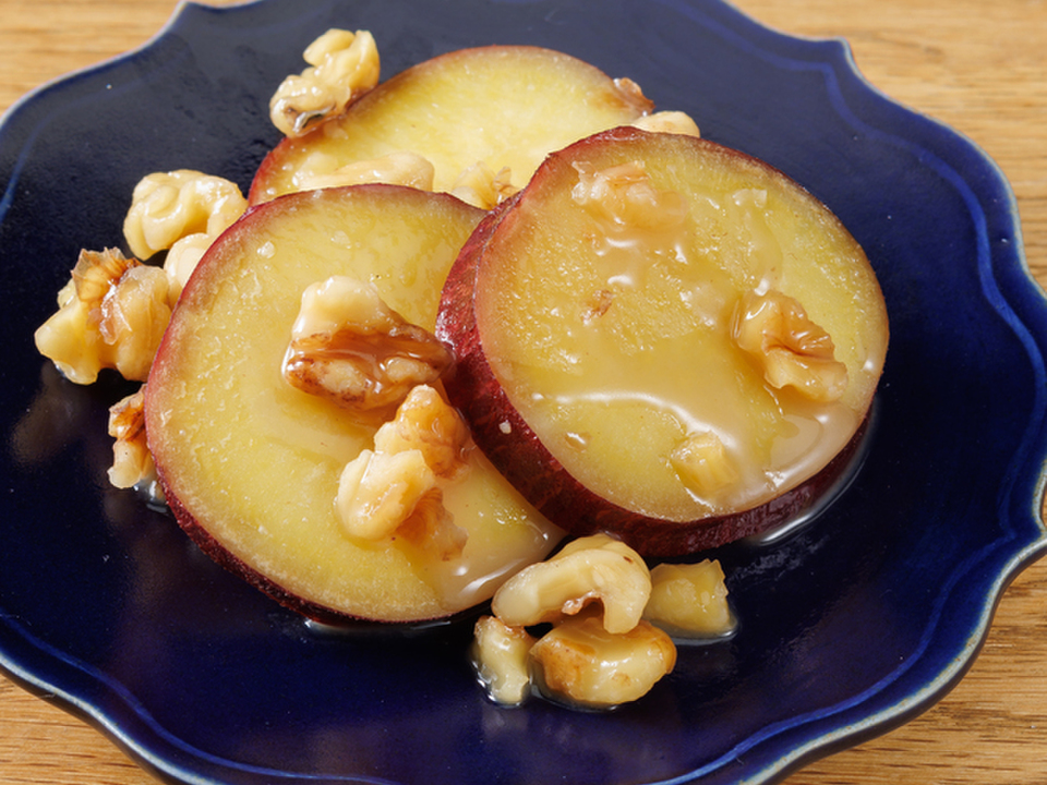 ほぼ塩０ さつまいもとくるみの甘煮