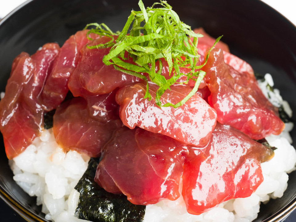 漬けマグロのっけご飯
