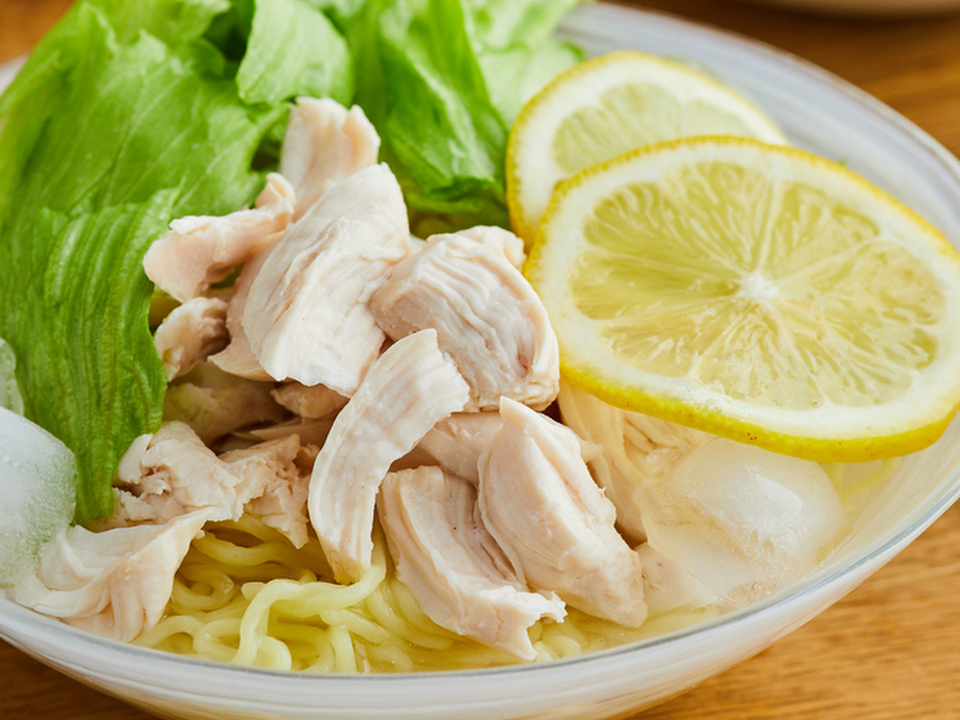 冷やし塩レモンラーメン