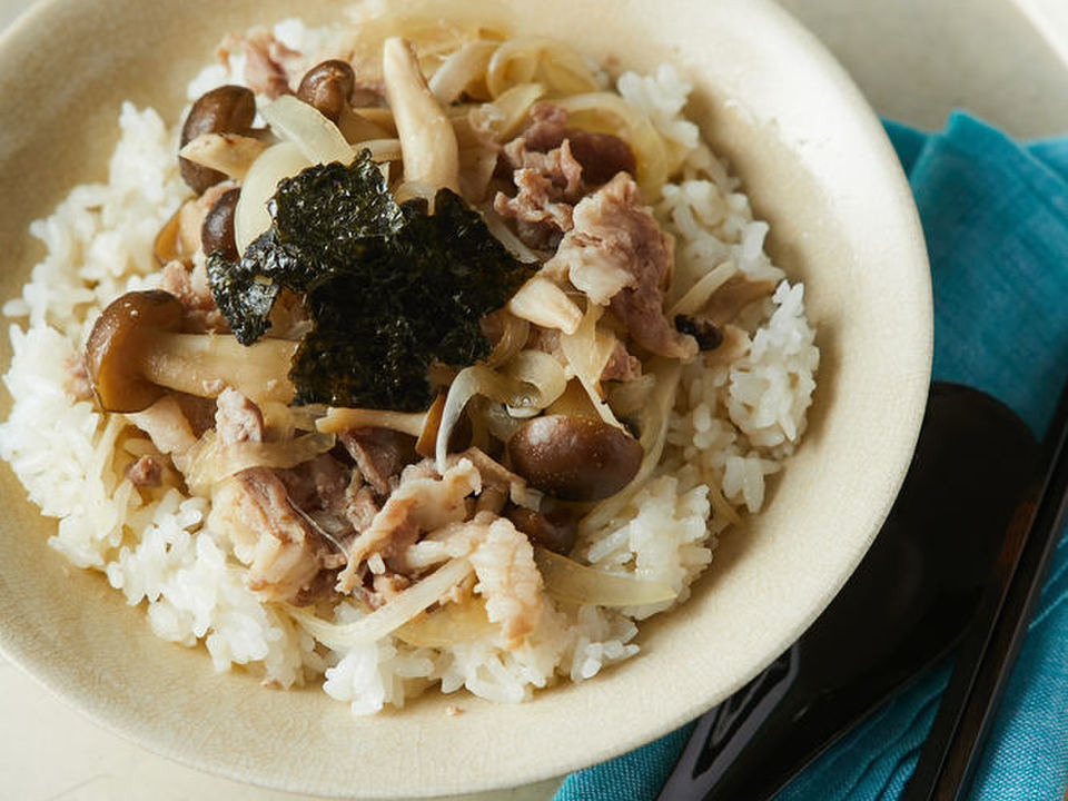 電子レンジで５分 お手軽豚丼