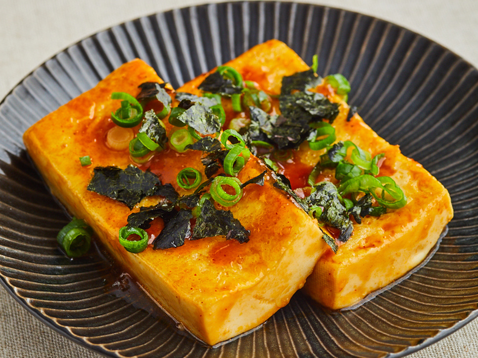 韓国風豆腐ステーキ