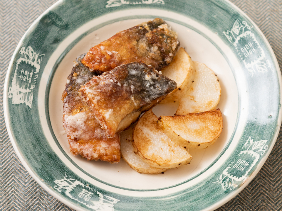 さばのから揚げ スイートチリソース