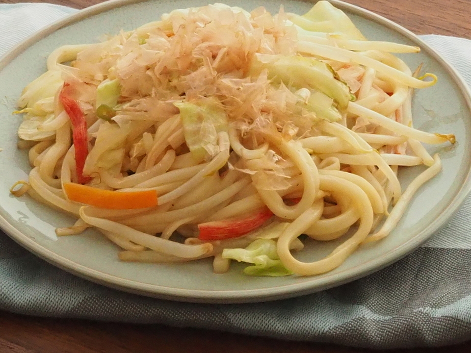 お手軽焼きうどん