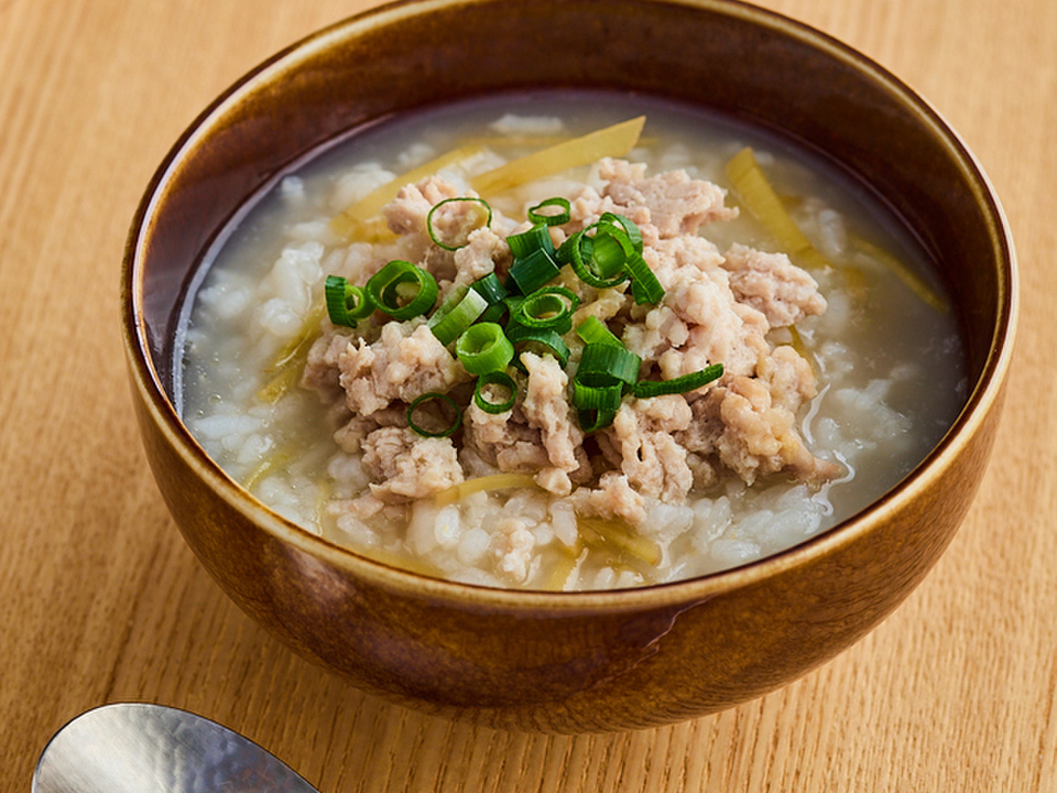 しょうが香る 鶏白湯がゆ