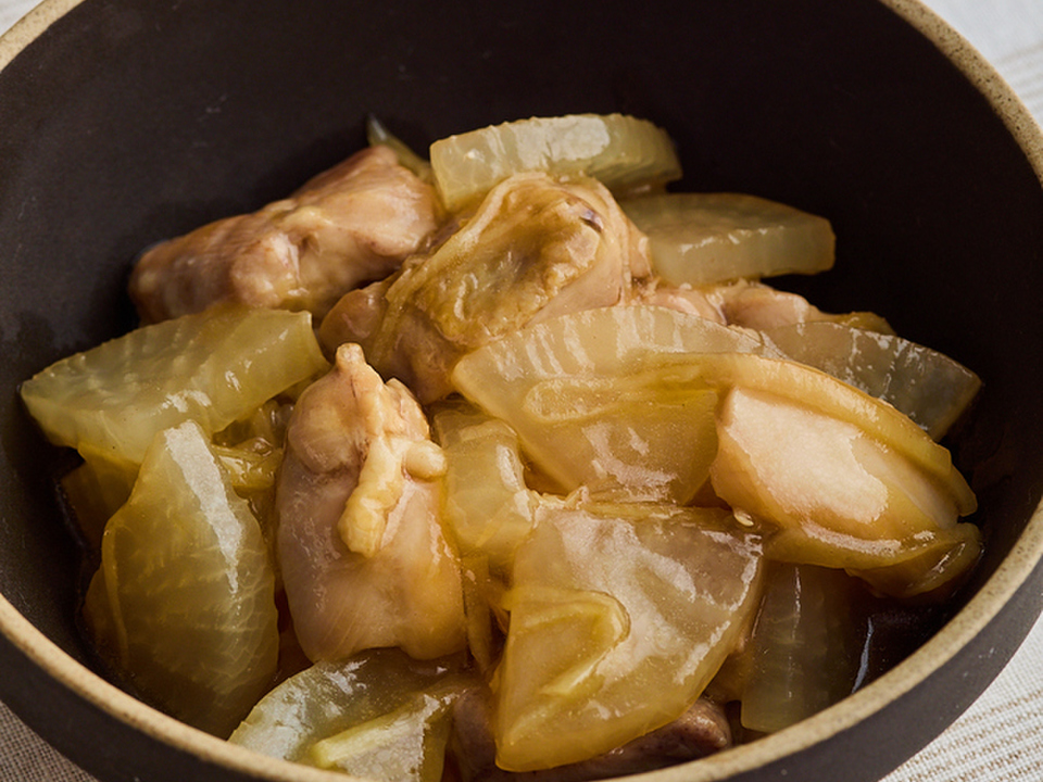 鶏肉と大根の中華風煮