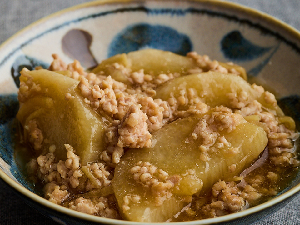 長いものそぼろ煮