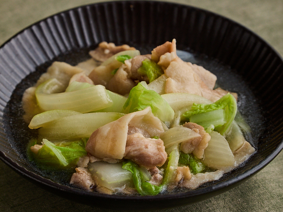 豚肉と白菜のうま塩煮
