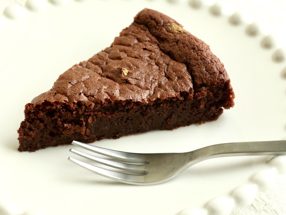 里芋とごぼう 粉無しガトーショコラ