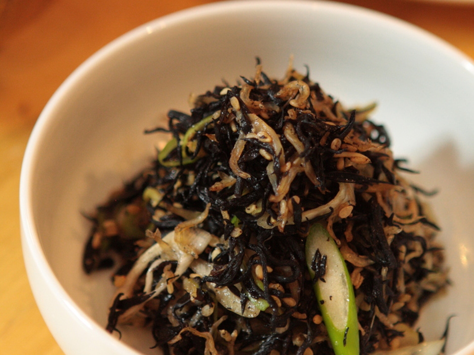 ひじきのじゃこ炒め