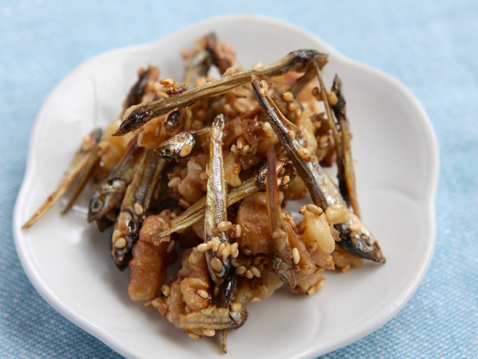 クルミたっぷり おせち田作り