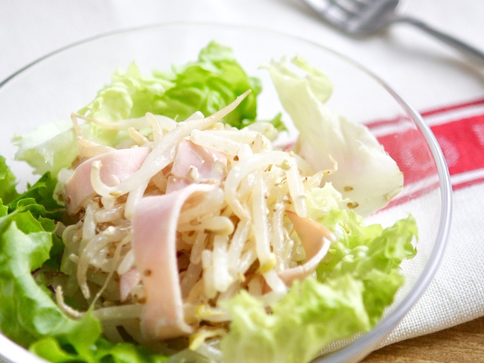 やみつき簡単もやしサラダ