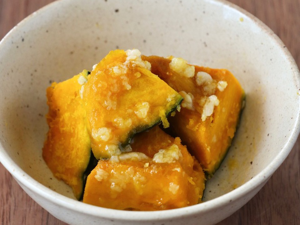 レンジで簡単 カボチャの塩麹煮