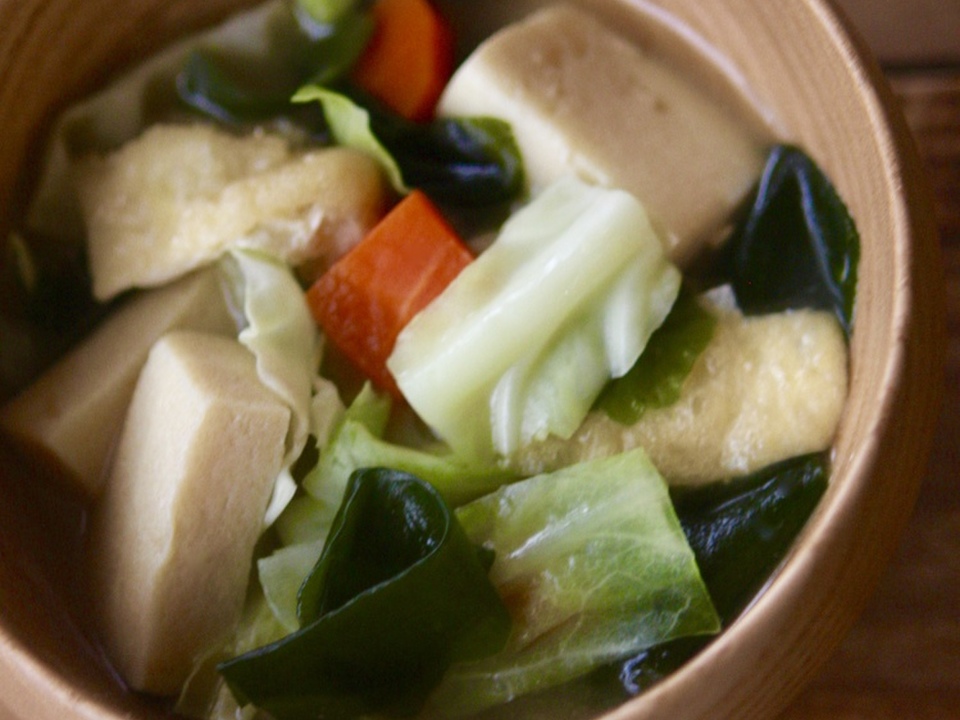 定食屋さん風 具沢山お味噌汁