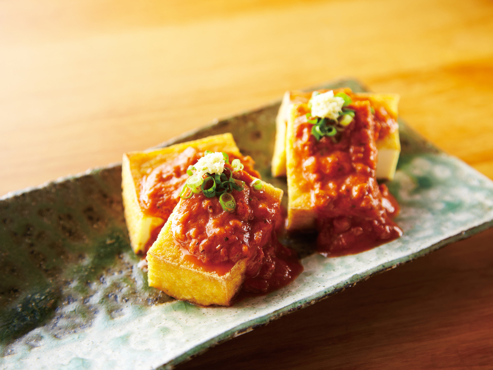 和風厚揚げトマト