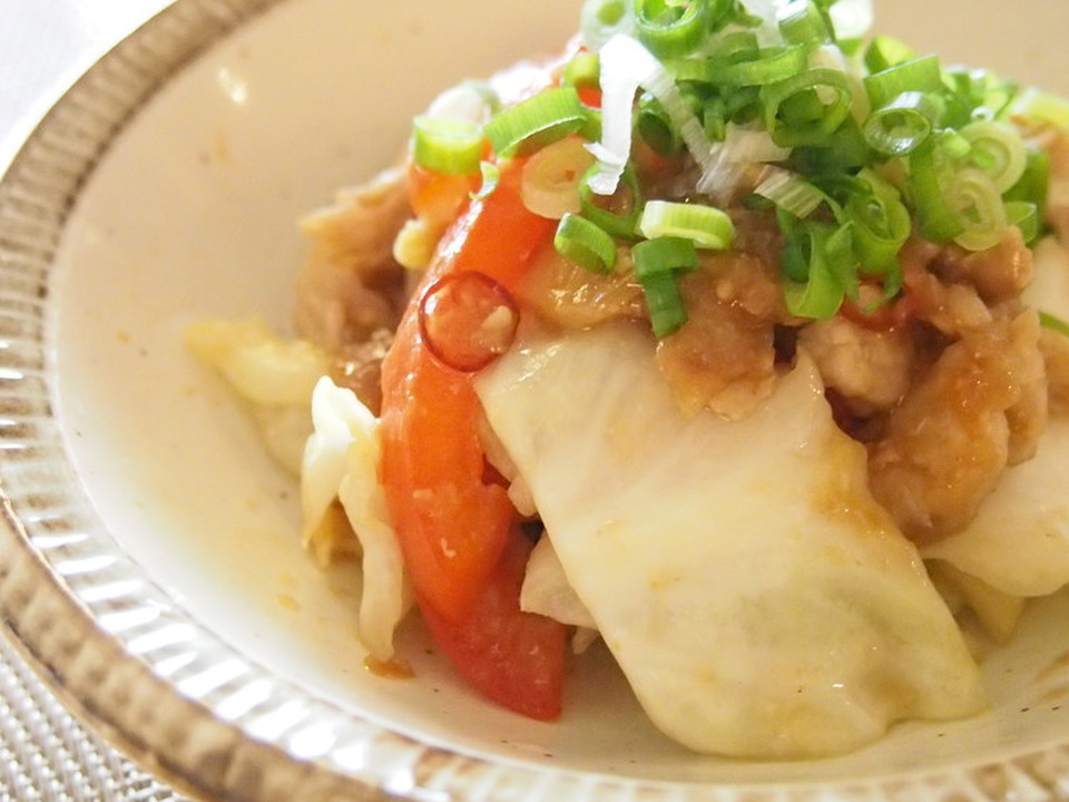 回鍋肉 豚とキャベツを味噌だれで