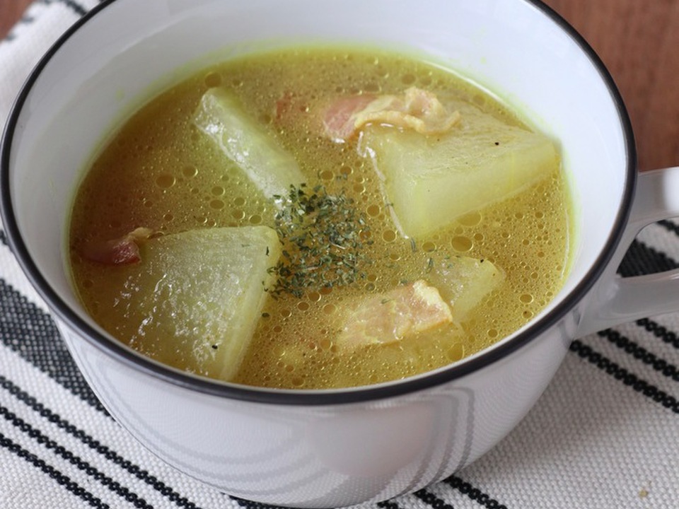 冬瓜のカレースープ