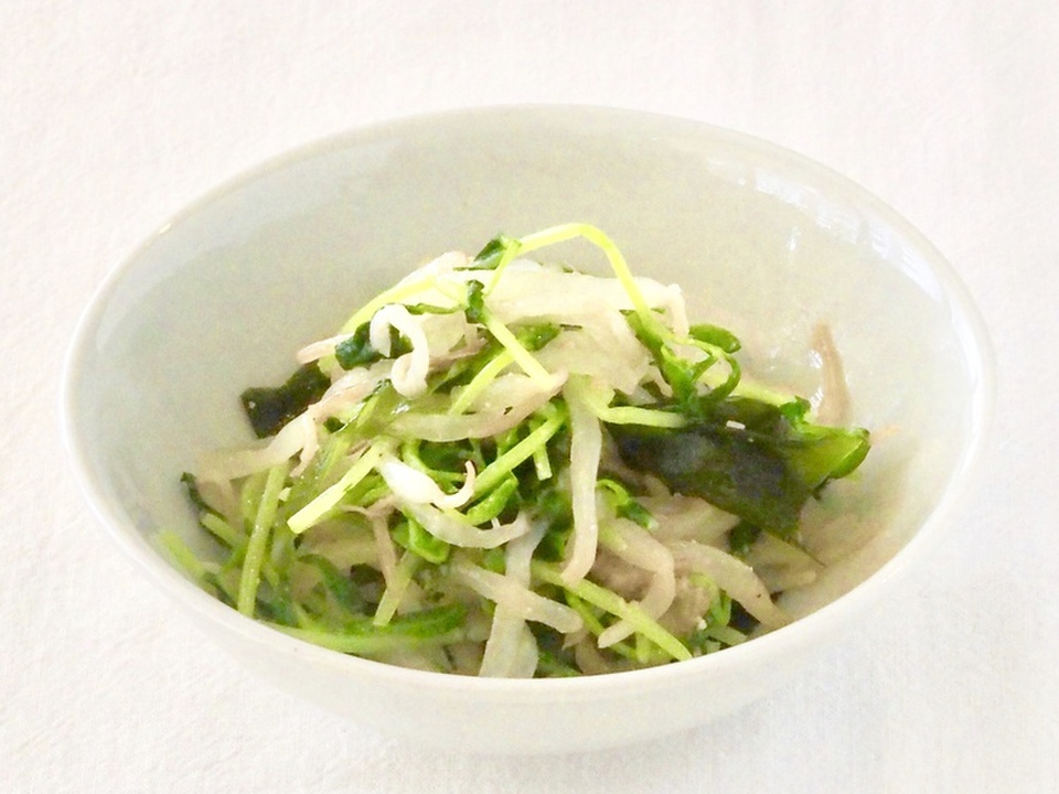 もやしと豆苗のナムル