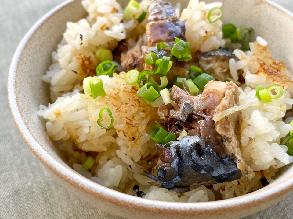 さば缶の炊き込みご飯