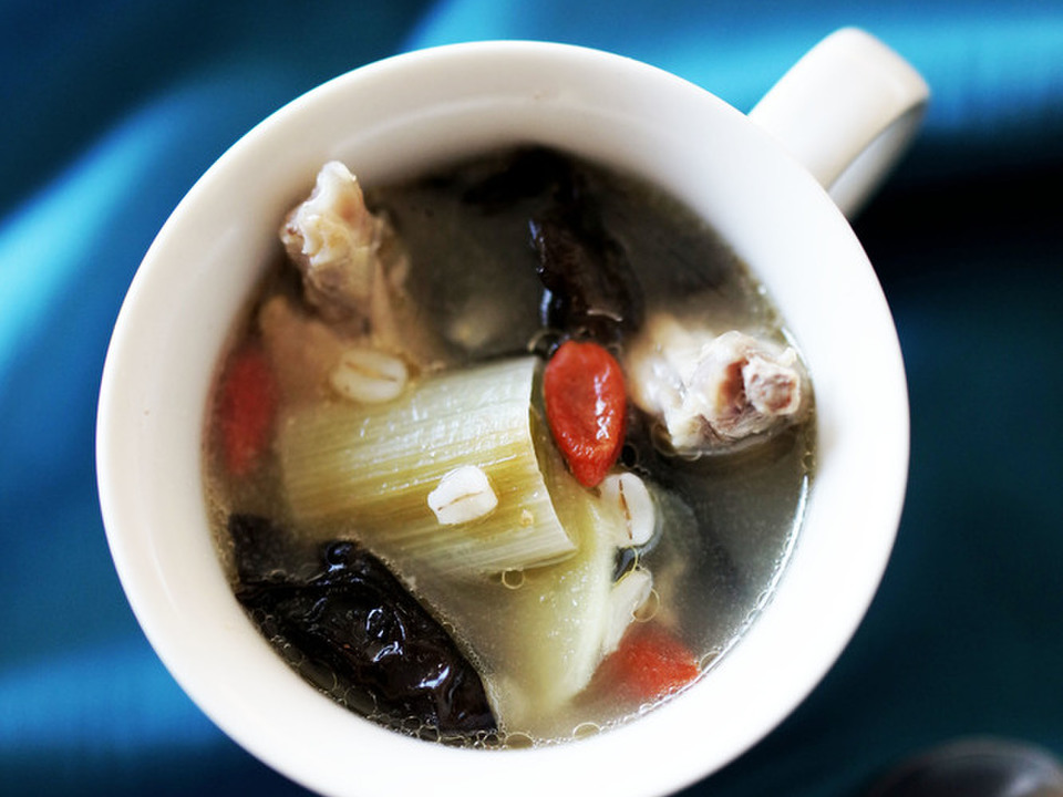 鶏手羽の薬膳風スープ