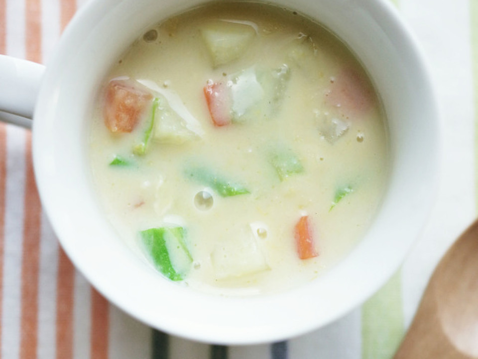 じゃがいものホワイトスープ