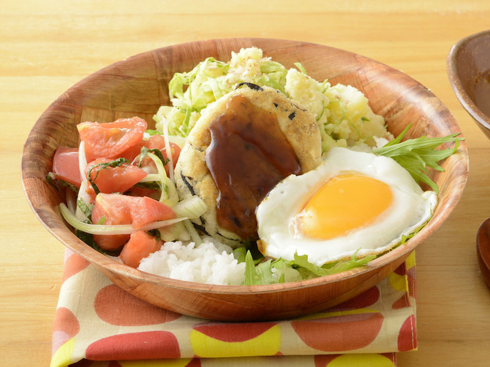 和風ロコモコ どんぶり