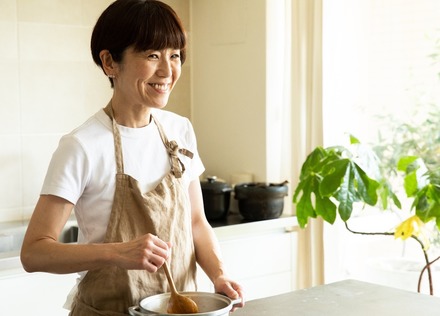 「心のえいよう」料理研究家　ワタナベマキさん　大好きな料理を楽しむため、オフの時間も大切に