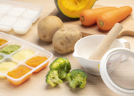 【離乳食の基礎知識③】離乳食の基本の調理と冷凍テク