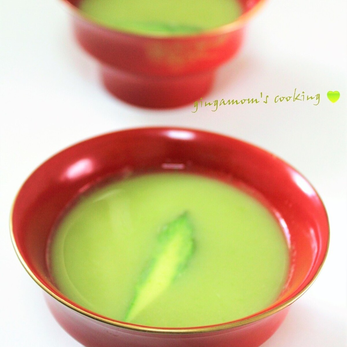 そら豆とアスパラガスのポタージュ味噌汁｜管理栄養士監修レシピ