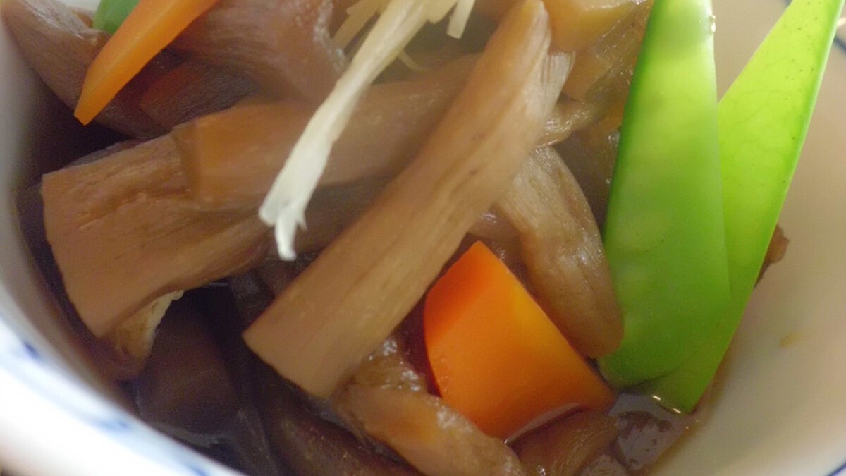 ずいき の 煮物