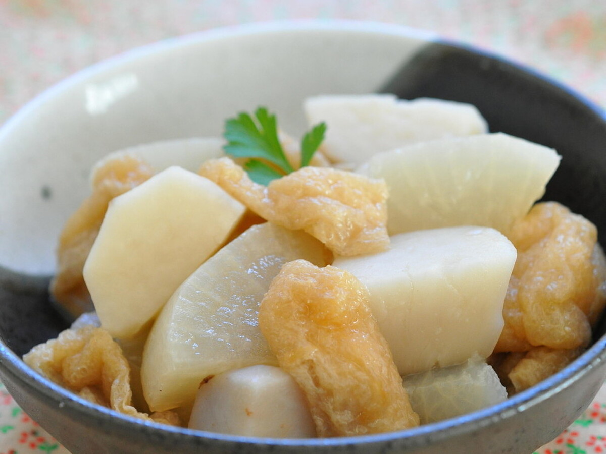 大根 と 里芋 の 煮物