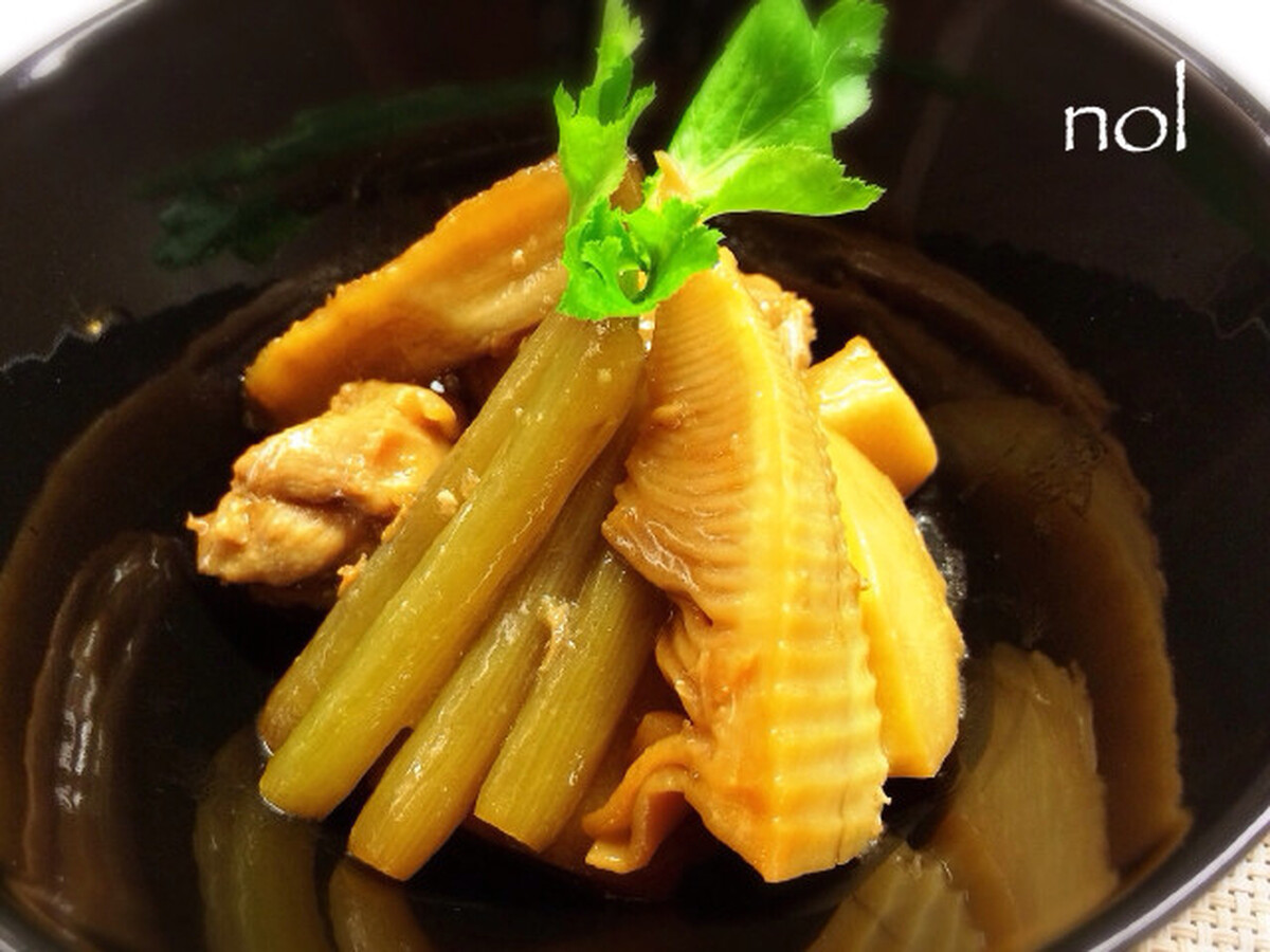 たけのこ 煮物 鶏肉