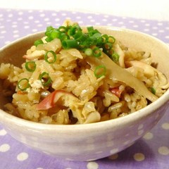ほっき貝の炊き込みごはん