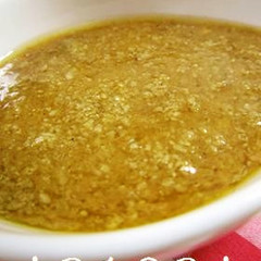 激ウマ胡麻味噌ガーリックのタレ